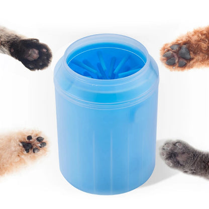 Effortless Paw Cleaning with the New Portable Dog Paw Cleaner Cup – Soft Silicone Combs for Quick and Easy Foot Washing!