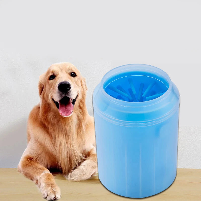 Effortless Paw Cleaning with the New Portable Dog Paw Cleaner Cup – Soft Silicone Combs for Quick and Easy Foot Washing!